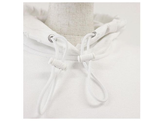 Fendi × Marc Jacobs Sweatshirt aus Baumwolle Weiß - Ansicht 12