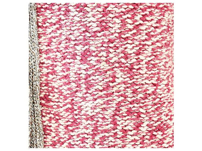 Cardigã longo de lã, nylon e rayon RED VALENTINO Marrom - vista 13