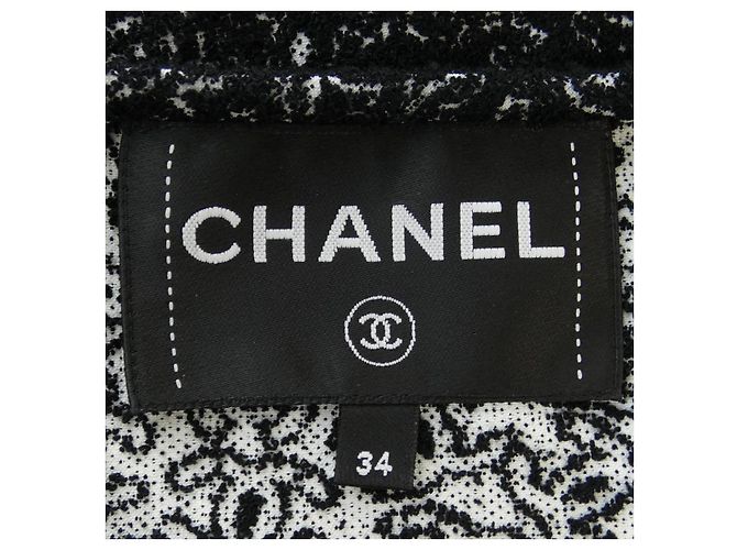 Chanel LOOK8 Kleid Schwarz Weiß - Ansicht 5