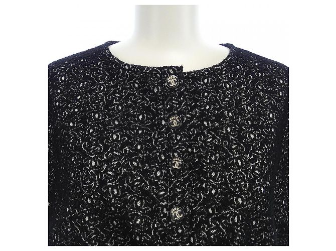 Chanel LOOK8 Kleid Schwarz Weiß - Ansicht 6