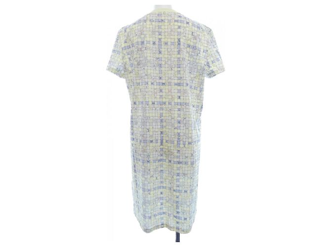 Hermès Hermes Kleid 5E4524DK Braun Gelb - Ansicht 2