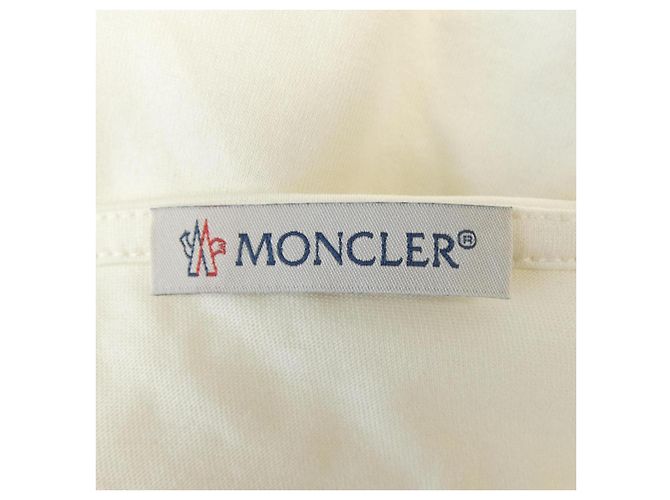Top Moncler Bianco - vista 4