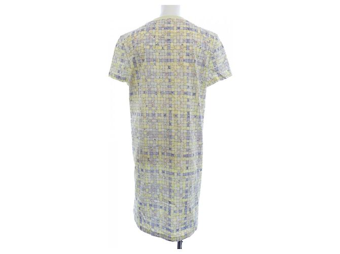 Hermès Hermes Bolduc Kleid Braun Beige Gelb - Ansicht 2