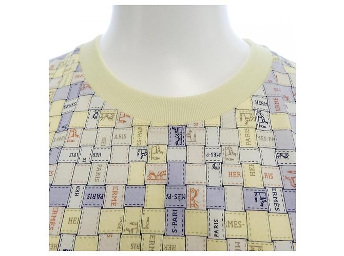 Hermès Hermes Bolduc Kleid Braun Beige Gelb - Ansicht 5