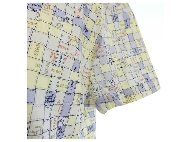 Hermès Hermes Bolduc Kleid Braun Beige Gelb - Ansicht 6