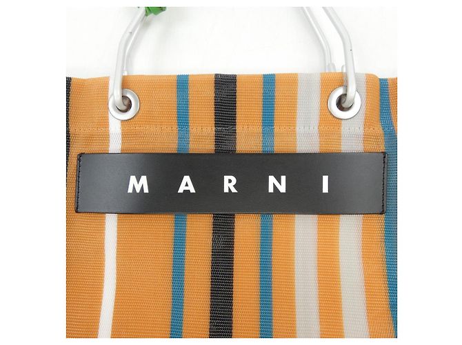 Borsa Marni MARNI MARKET Arancione - vista 5