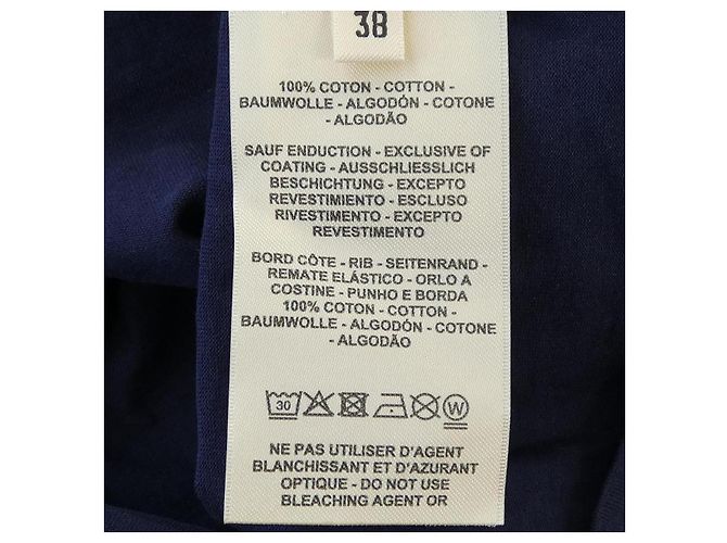 Hermès Hermes CANOE Kleid Blau Marineblau - Ansicht 3