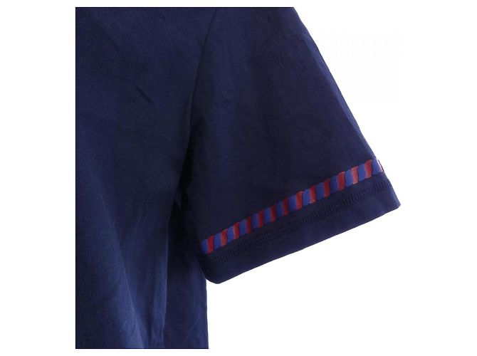 Hermès Hermes CANOE Kleid Blau Marineblau - Ansicht 6