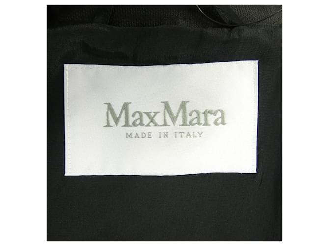 Abrigo de lana Max Mara Negro - vista 4