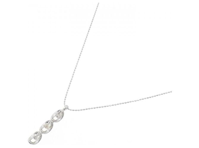 Autre Marque Collana con diamante Au750 Argento - vista 2