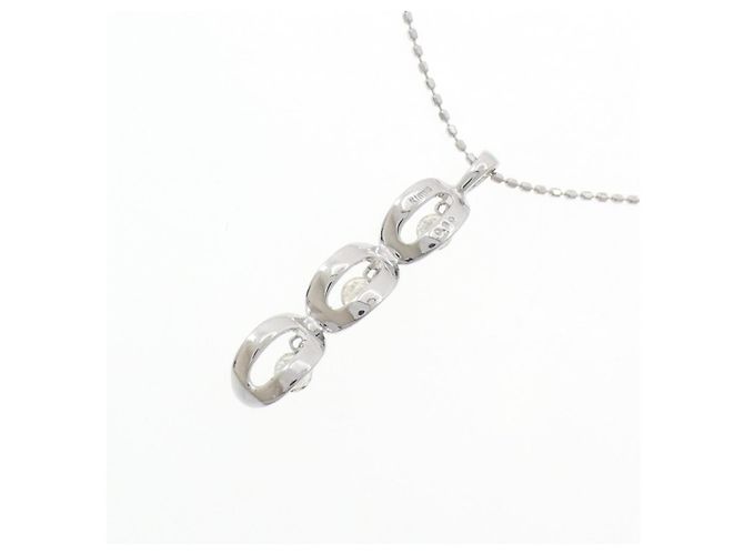 Autre Marque Collana con diamante Au750 Argento - vista 4
