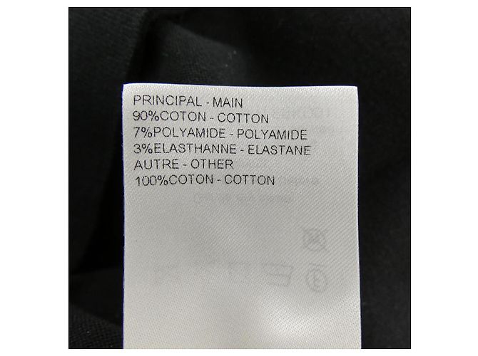 Vestido de malha com fecho de correr e gola bordada Louis Vuitton Preto - vista 3