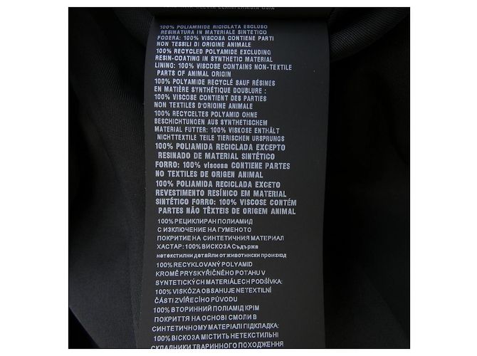 Cappotto Prada Re Nylon Nero - vista 3
