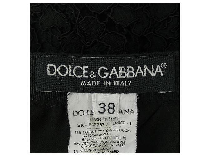 Dolce & Gabbana Falda Dolce&Gabbana Negro - vista 4