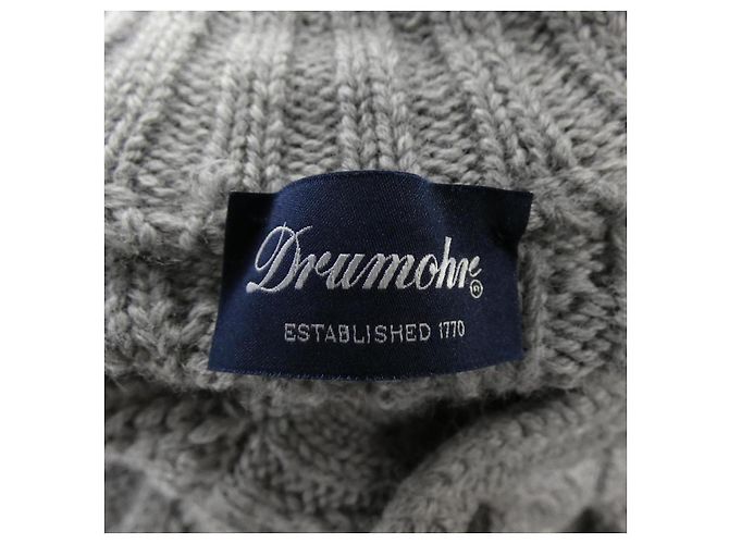 Autre Marque Chaqueta de lana Drumohr Castaño - vista 4