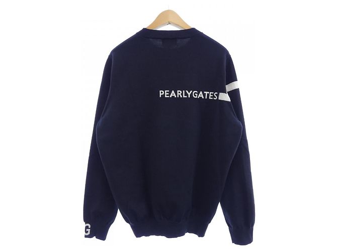 Autre Marque Pearly Gates Strickware Weiß Lila - Ansicht 2