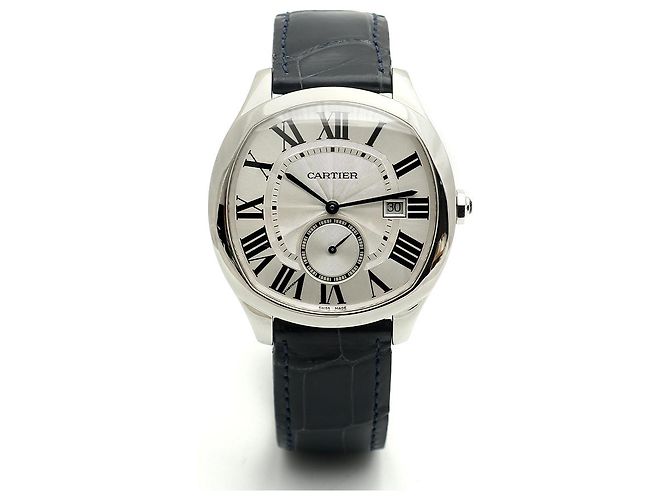 Cartier Reloj Drive Large para hombre en acero Azul - vista 16