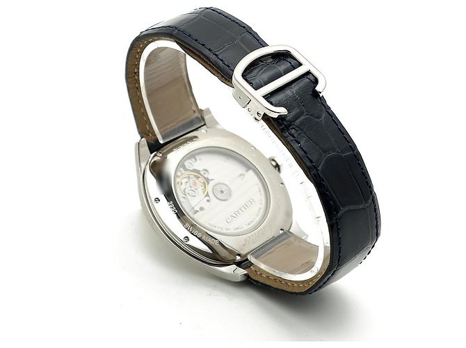 Cartier Reloj Drive Large para hombre en acero Azul - vista 17