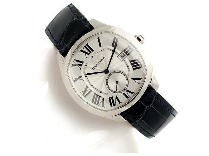 Cartier Reloj Drive Large para hombre en acero Azul - vista 18