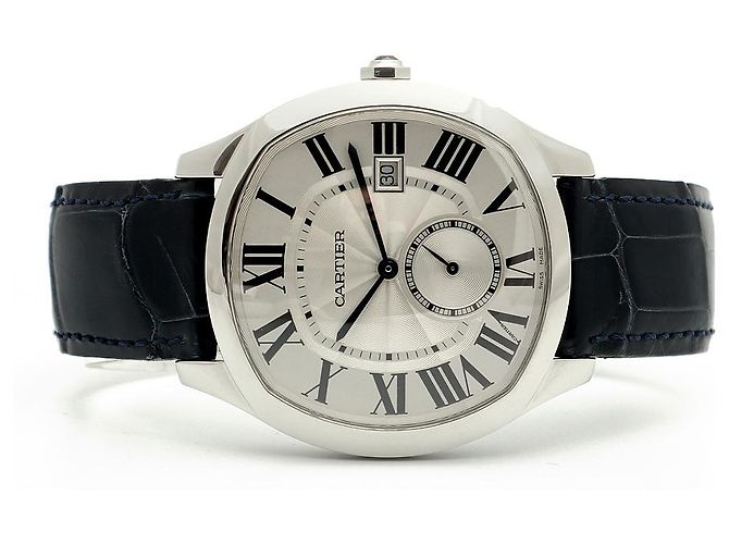 Cartier Reloj Drive Large para hombre en acero Azul - vista 20