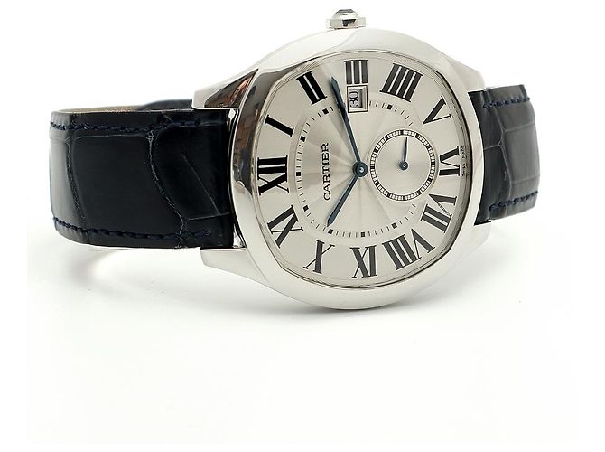 Cartier Reloj Drive Large para hombre en acero Azul - vista 21