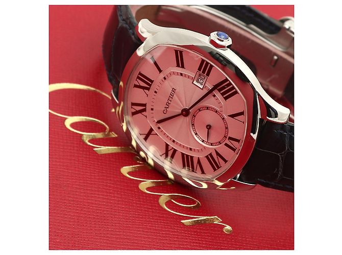 Cartier Reloj Drive Large para hombre en acero Azul - vista 23