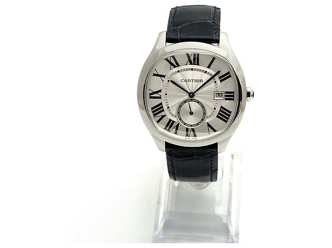Cartier Reloj Drive Large para hombre en acero Azul - vista 4