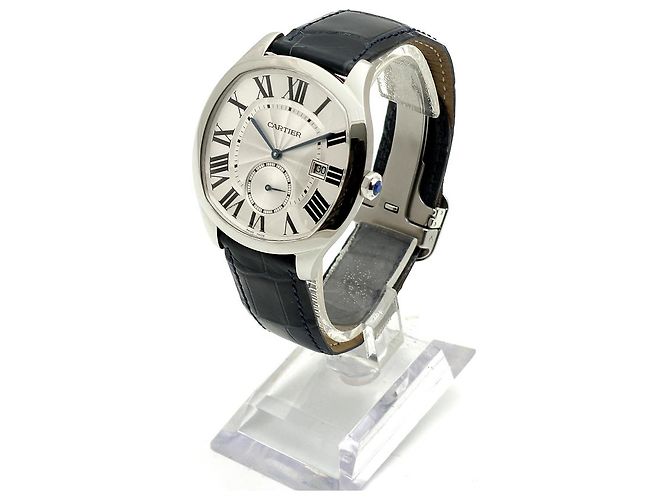 Cartier Reloj Drive Large para hombre en acero Azul - vista 5