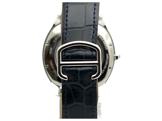 Cartier Reloj Drive Large para hombre en acero Azul - vista 8