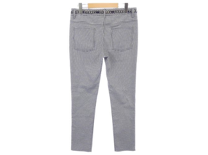 Chanel Karo-Hose Weiß - Ansicht 2