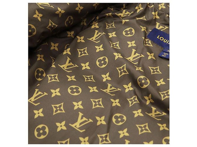Doudoune en agneau monogramme Louis Vuitton Noir - vue 18