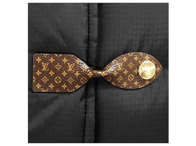 Doudoune en agneau monogramme Louis Vuitton Noir - vue 3