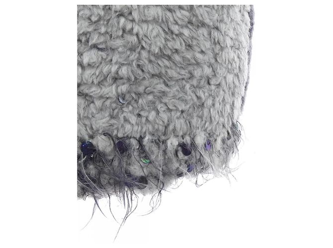 Falda de mezcla de cachemira Chanel Castaño - vista 6