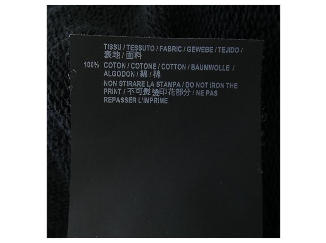Yves Saint Laurent Moletom com capuz Saint Laurent Preto - vista 3