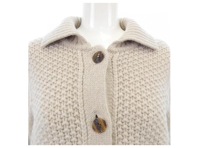 Autre Marque Cardigã de cashmere FOXEY 41956-KAJ0A22L0 Bege - vista 5