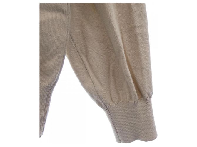 Autre Marque HELLO BONJOUR Wollstrickjacke Beige - Ansicht 6