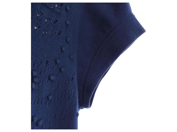 Chanel Kleid Blau Marineblau - Ansicht 7