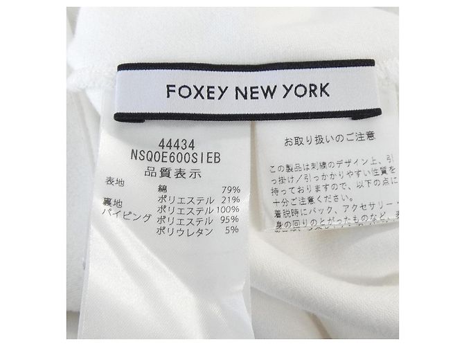 Autre Marque FOXEY NEW YORK CLUB HOUSE SET Conjunto de Ropa Blanco - vista 3