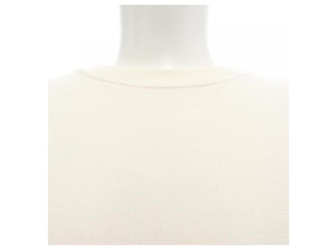 Louis Vuitton End Goal LV Crewnneck Strickpullover Weiß - Ansicht 5