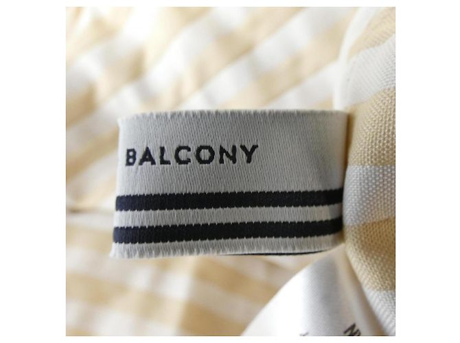 Autre Marque Strickkleid BORDERS at BALCONY Weiß - Ansicht 5