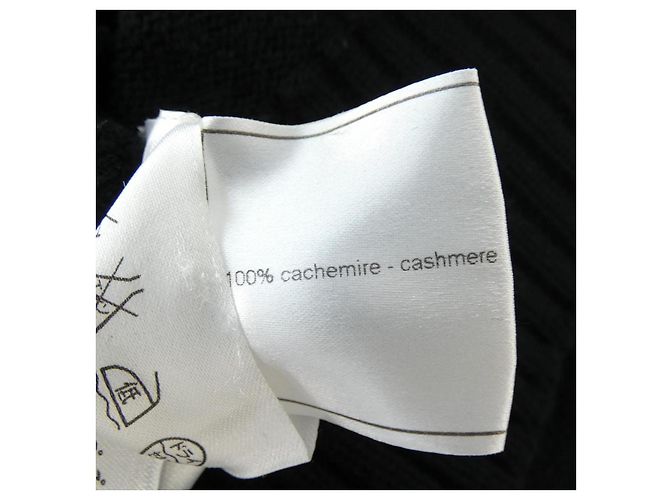 Chanel P34286K00951 08A Kaschmirkleid Schwarz - Ansicht 3