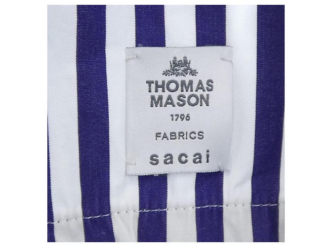 Sacai THOMAS MASON Top Blanco - vista 7