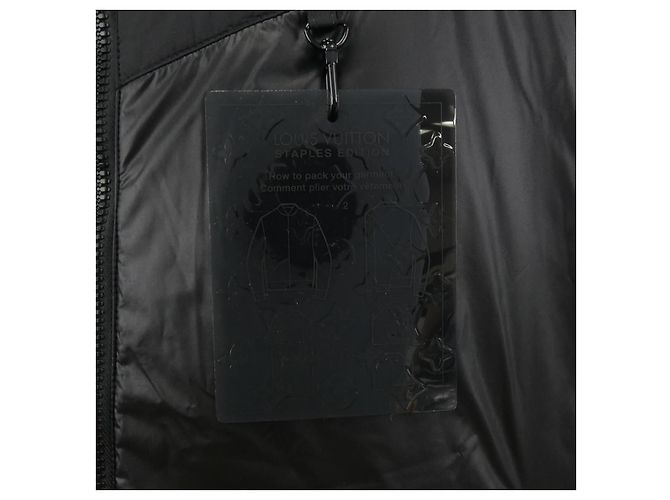 Parka de invierno reversible Louis Vuitton con plumón Negro - vista 10