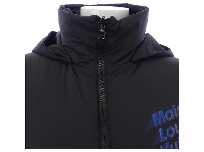 Parka de invierno reversible Louis Vuitton con plumón Negro - vista 8