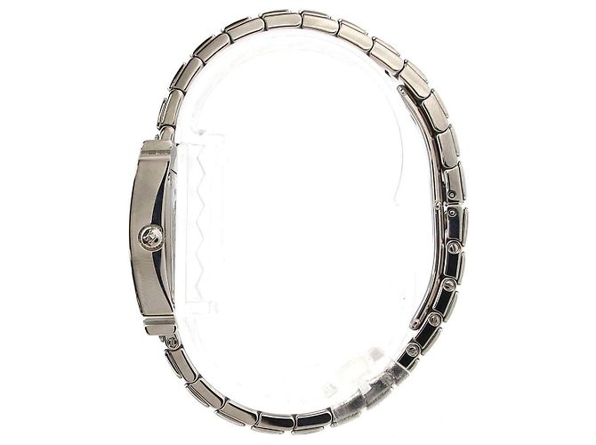 Hermès Hermes H Uhr Edelstahl Quarz Silber - Ansicht 3