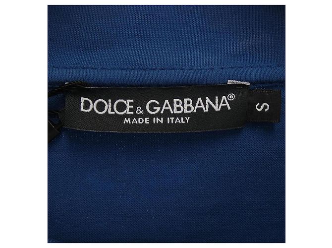 Dolce & Gabbana Camiseta de algodón Dolce&Gabbana Azul - vista 4