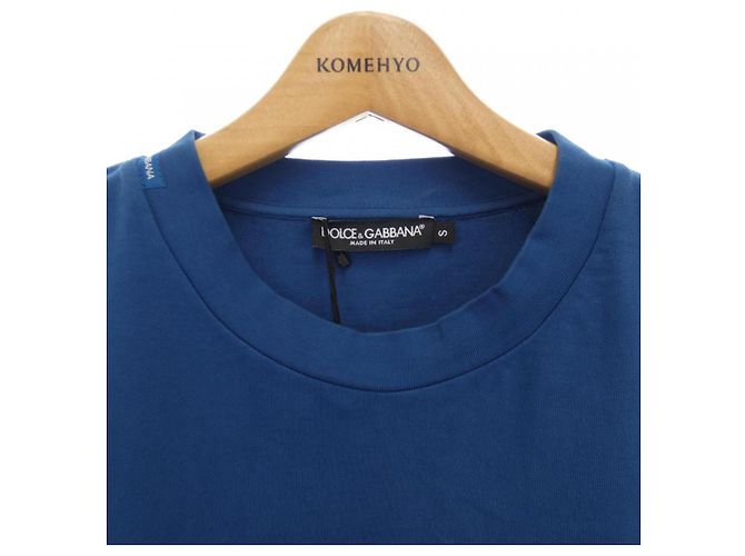 Dolce & Gabbana Camiseta de algodón Dolce&Gabbana Azul - vista 5