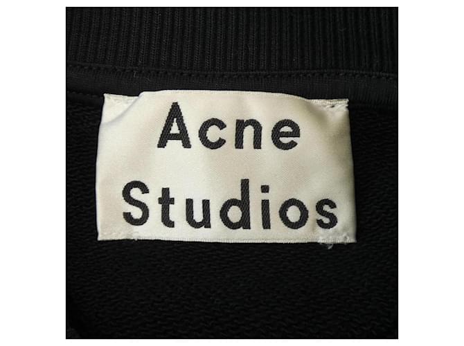 Sweatshirt de algodão Acne Studios Preto - vista 4