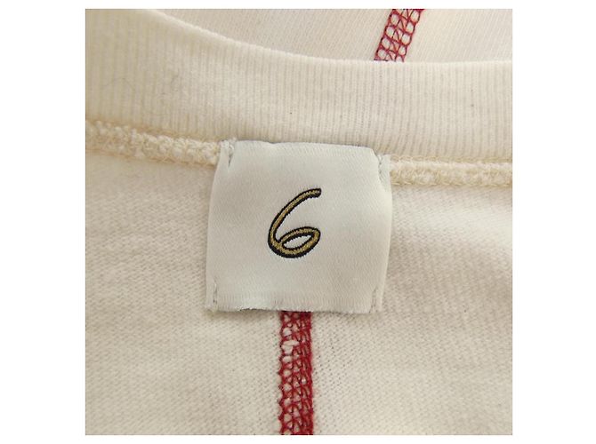 Autre Marque Camiseta 6ROKU Blanco - vista 4