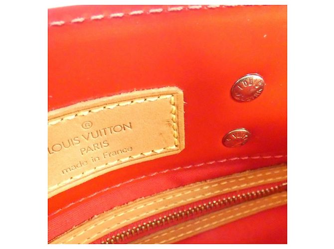 Borsa Louis Vuitton Vernis Reade Rosso - vista 9